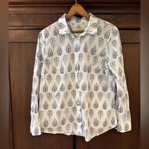 Talbots women’s button down shirt